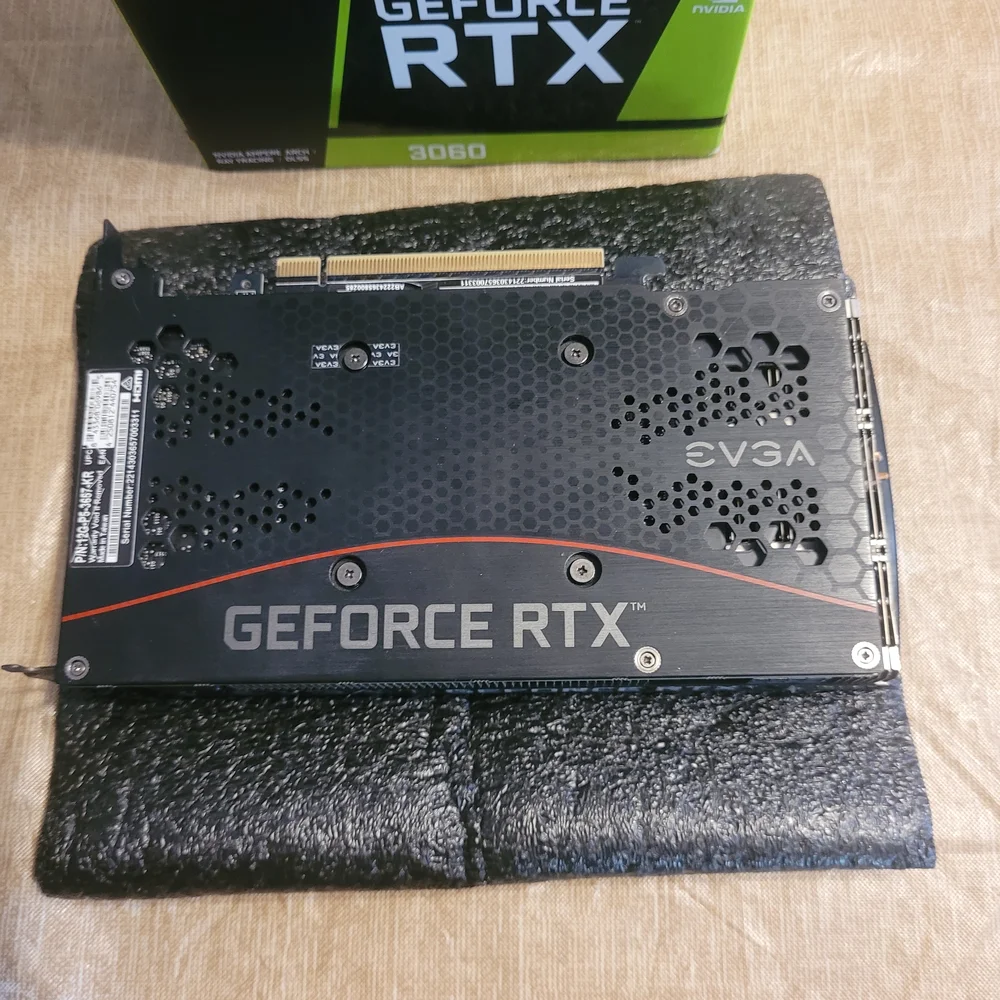EVGA GeForce RTX Graphics Card - Black